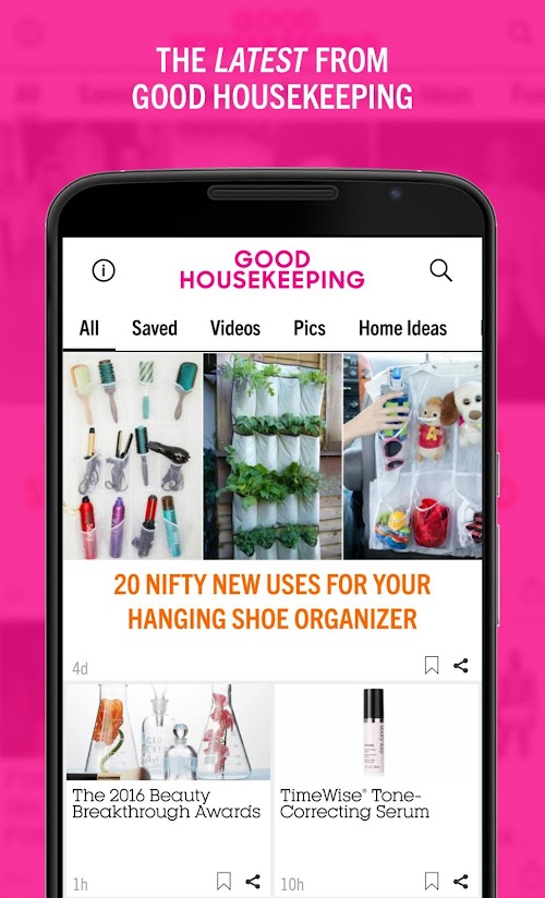 Android application Good Housekeeping Now screenshort