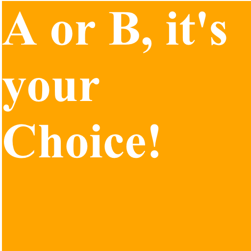 A or B Screen 1