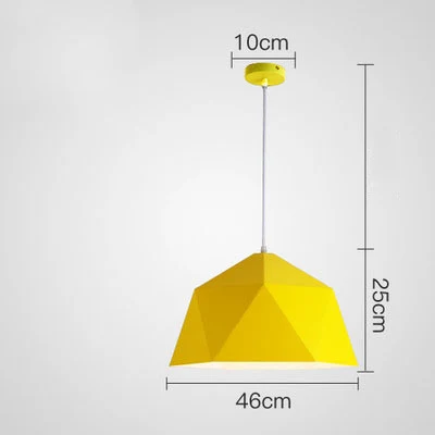 Šarene geometrijske kreativne male viseće lampe Dekorativna rasveta za sobe Dodajte stil i jedinstvenu atmosferu u vaš dom.