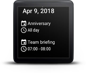 Agenda12h Watch Face - Free test version(圖6)-速報App