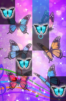 Purple Piano Glitter Tiles Butterfly : Songs 2019のおすすめ画像3