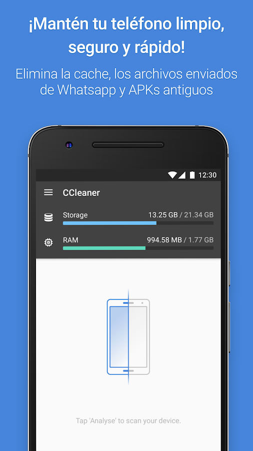   CCleaner: captura de pantalla 