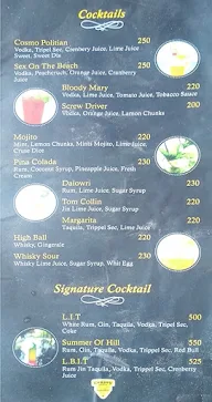 Cowboy Radeo menu 1