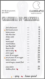 Chakkhna : Beyond Peanuts menu 2