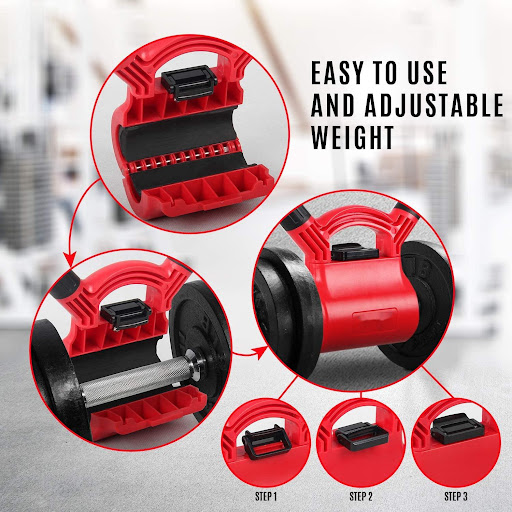 Title 3, Simple Single Hole Portable Grip Dumbbell — Con...