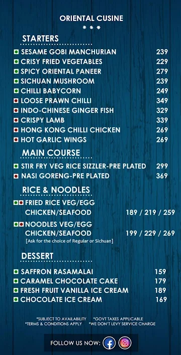 Diff 42 - Resto Lounge menu 