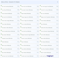 Dns - Desserts 'N' Shakes menu 4