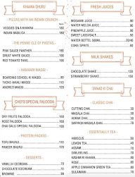 Chai Galli menu 2