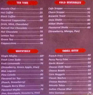 Paradise Bistro Cafe menu 3