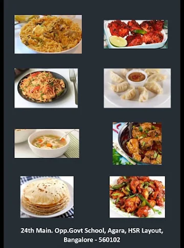 Delicious Indian Food And Chinese Restaurant menu 