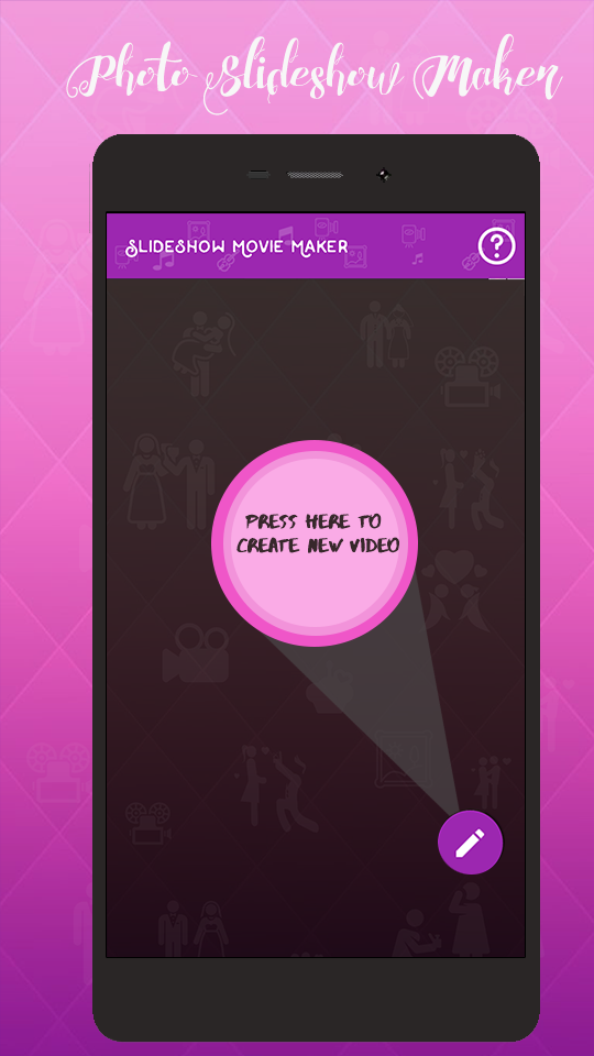 Android application Photo Video Maker With Music! screenshort