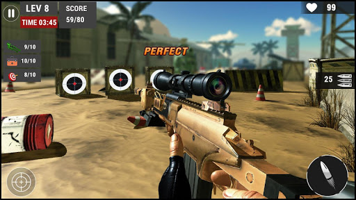 Sniper 3D Target Shooting Game  Gun Fire World