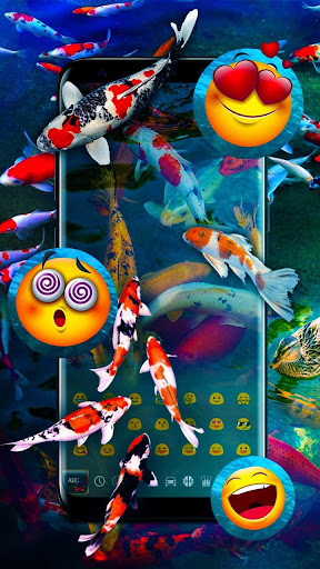 Koi Fish Keyboard Theme