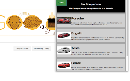 Car Comparison