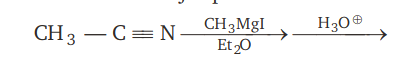 Reaction with Grignard reagent