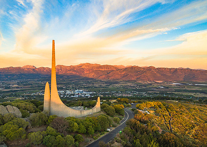 The Taal Monument in Paarl