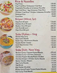 Oceana Multicuisine Restaurant menu 3