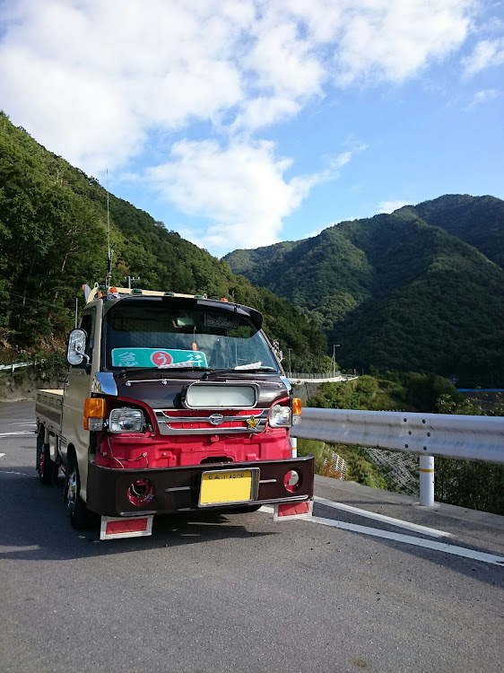 ハイゼットトラックの軽デコトラ・足湯も行ったよ・実家帰りに関するカスタム事例の投稿画像3枚目