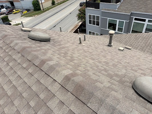 Shingle roofing shared in a recent public business post