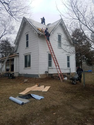 Roof repair shared in a recent public business post