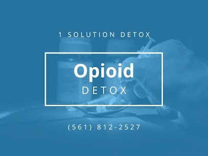 opioid detox at 1 solution detox in west palm beach