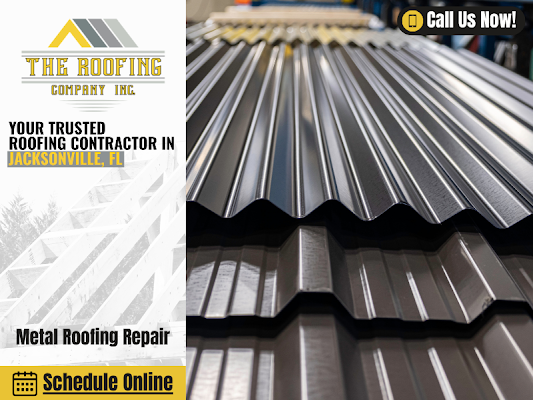 Roof repair shared in a recent public business post