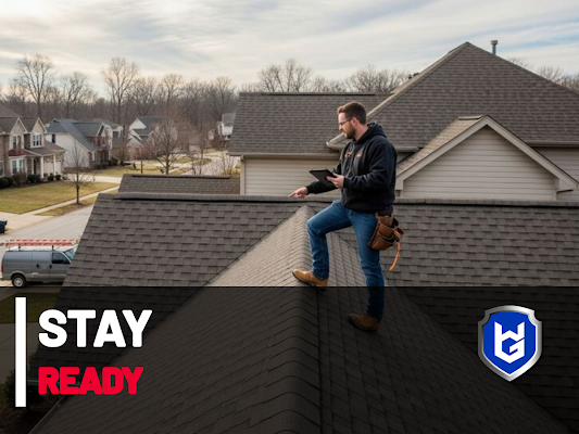 Storm-related roofing work shared in a recent public business post