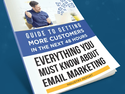 Free Guide - more customers and clients with email