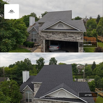 Shingle roofing shared in a recent public business post