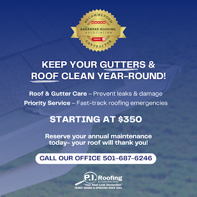 Gutter work shared in a recent public business post