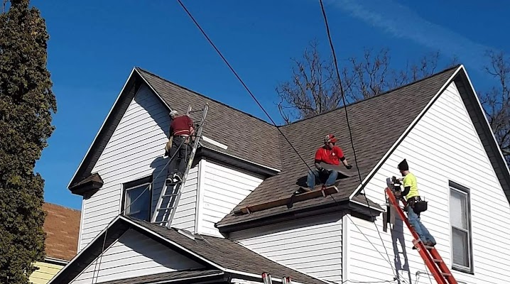 Gutter work shared in a recent public business post
