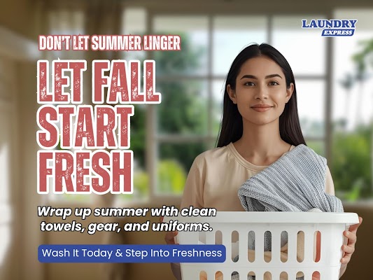 Clean laundry equipment at Laundroramma in Baltimore, MD