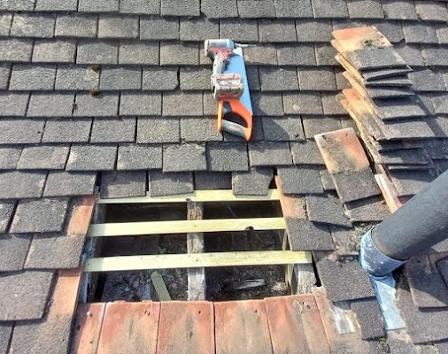 Shingle roofing shared in a recent public business post