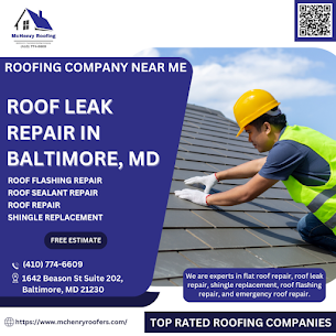 roof leak repair in Baltimore MD