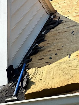 Gutter work shared in a recent public business post