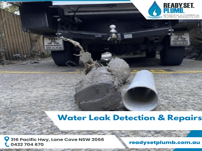 emergency plumber water leak detection service sydney