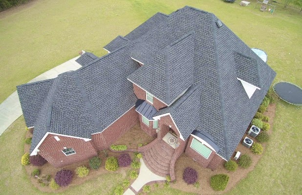 Roof replacement shared in a recent public business post