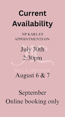 Clean, professional medical spa treatment room with neutral tones at Bella Medical Aesthetics in Tempe