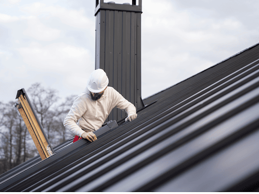 Shingle roofing shared in a recent public business post