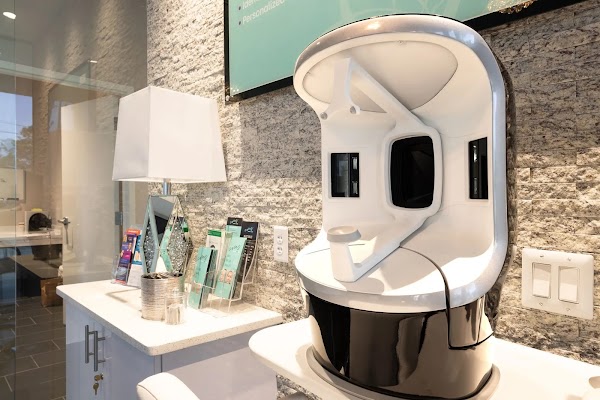 Clean, professional medical spa treatment room with neutral tones at Couture Med Spa in Ocoee