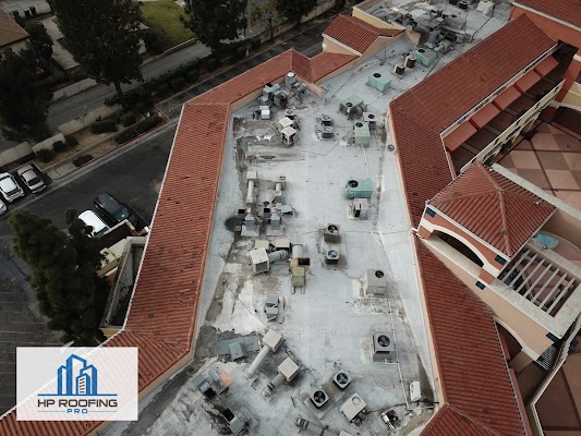 Roof repair shared in a recent public business post