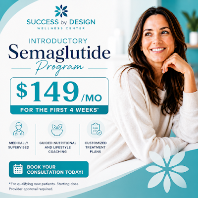Clean, professional medical spa treatment room with neutral tones at Success By Design in Pinellas Park
