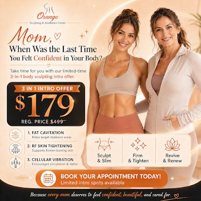 Clean, professional medical spa treatment room with neutral tones at Orange Sculpting & Aesthetics in Laguna Hills