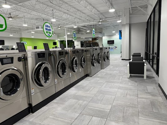 SpinXpress Laundry - Northgate - Wash & Fold Services storefront and entrance in Houston