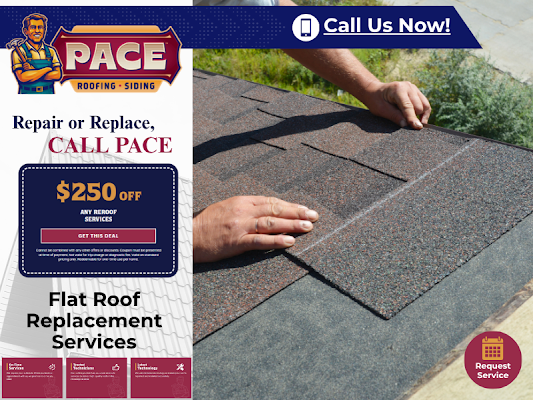 Roof replacement shared in a recent public business post
