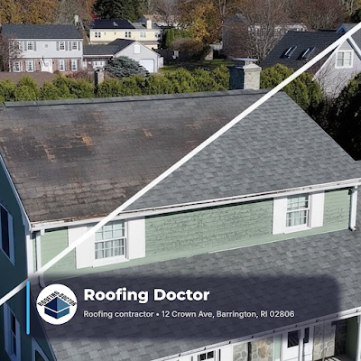Shingle roofing shared in a recent public business post