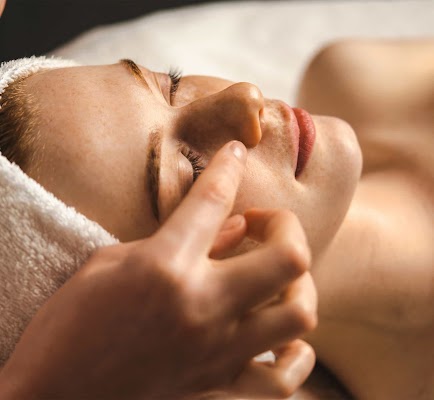 Clean, professional medical spa treatment room with neutral tones at Azala in Miami