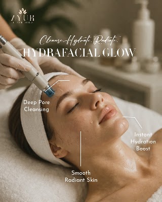 Clean, professional medical spa treatment room with neutral tones at Ayur Aesthetics Pllc in Missouri City