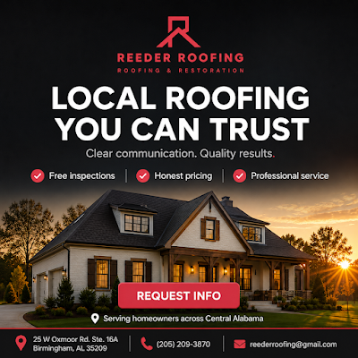 Shingle roofing shared in a recent public business post