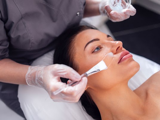 Clean, professional medical spa treatment room with neutral tones at Rejuv Aesthetics Llc in Bloomington